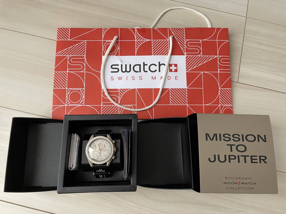 正規品未使用 OMEGA swatch Mission to Jupiter オメガスウォッチ