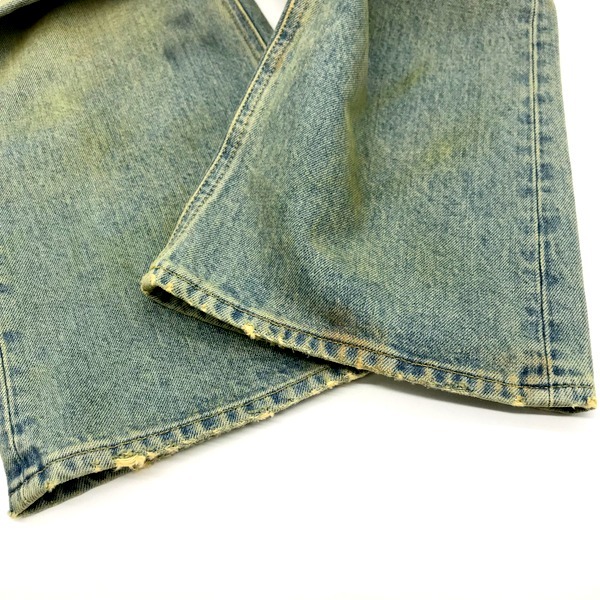 Maison Margiela 22SS Dirty Wash Denim　ダーティーウォッシュ デニム パンツ サイズ29 インディゴ系 メゾンマルジェラ ボトムス A1331◆_画像8