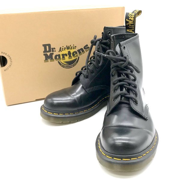 最終値下げ ドクターマーチン 8ホール B1955◇ 靴 Dr.Martens ブラック