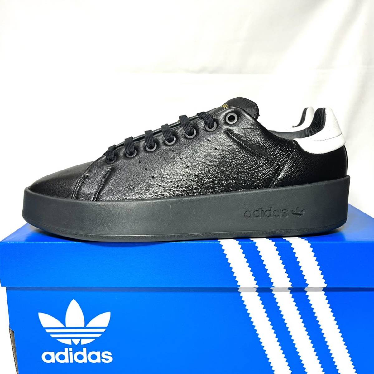 【新品】adidas STAN SMITH RECON アディダス スタンスミス リーコン メンズ レディース スニーカー ブラック 黒 ホワイト 白 H06184 23.5_画像5