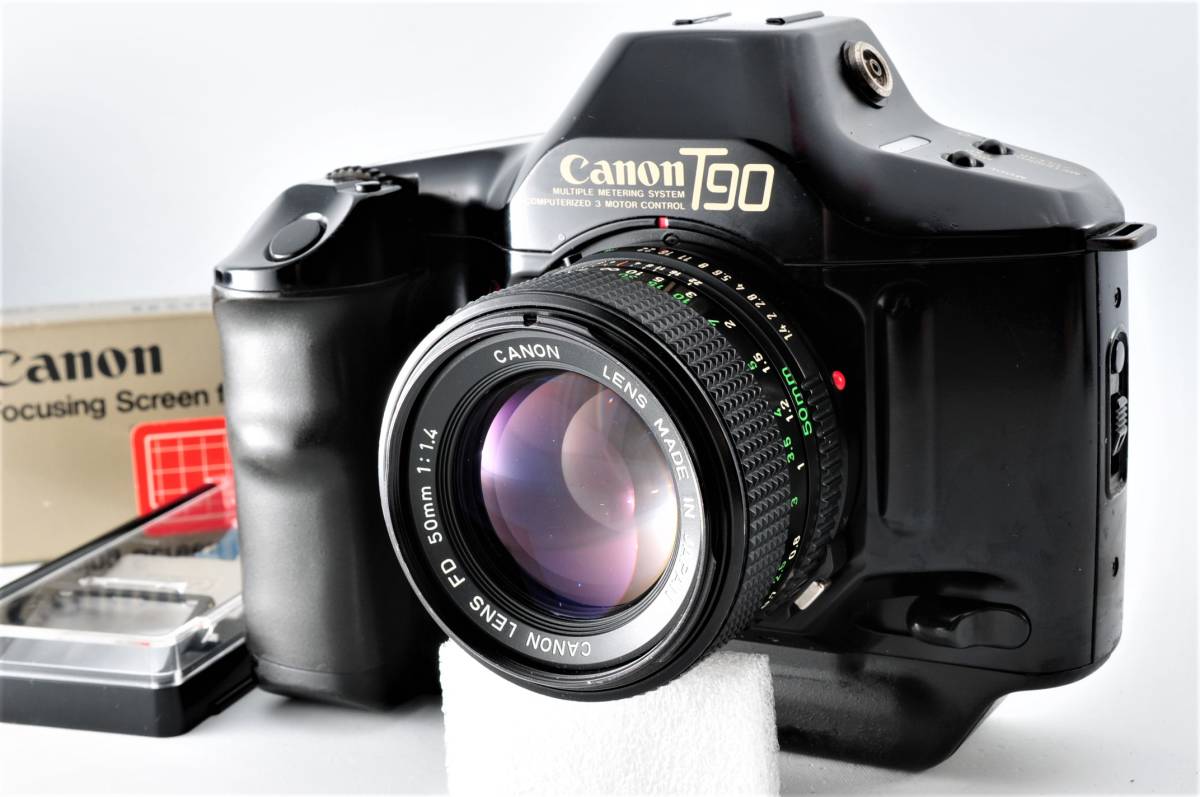 在庫あり】 50mm NFD FD New フィルムカメラ SLR 35mm T90 Canon f/1.4