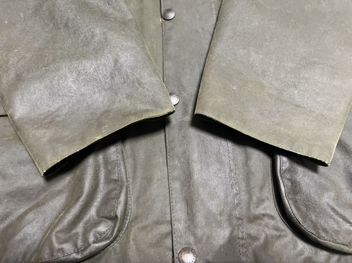 美品/C42/Vintage Barbour NORTHUMBRIA/ビンテージ バブアー ノーザンブリア/2クレスト_画像7