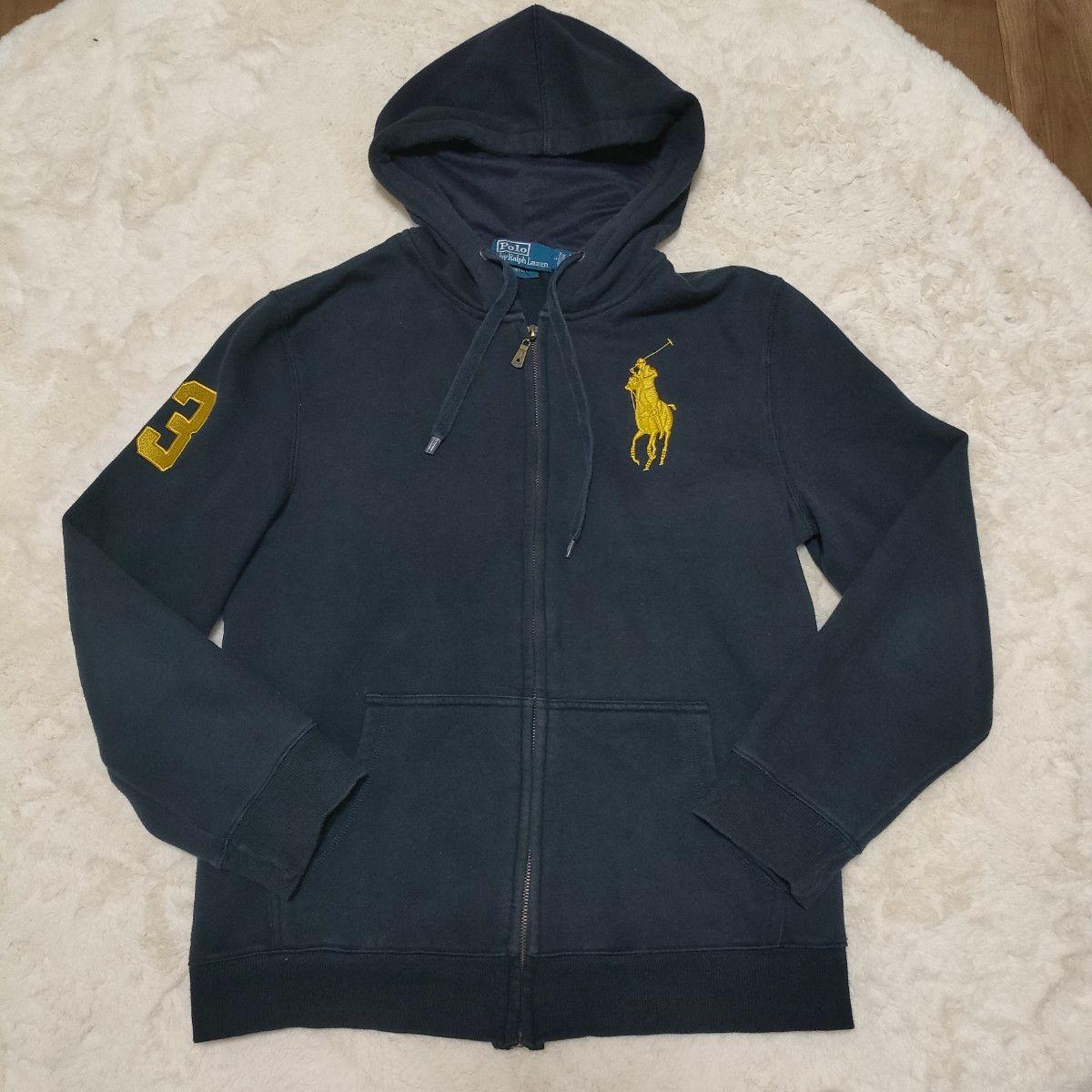 RALPH LAUREN ラルフローレン 裏起毛 ビッグポニー ジップアップ RALPH LAUREN ラルフローレン 裏起毛 ビッグポニー ジップアップ
