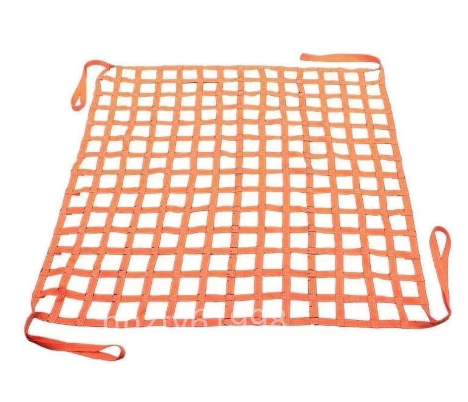 流行に スリング2m×2m ベルトスリング 実用品☆モッコ型 cm 使用荷重1t