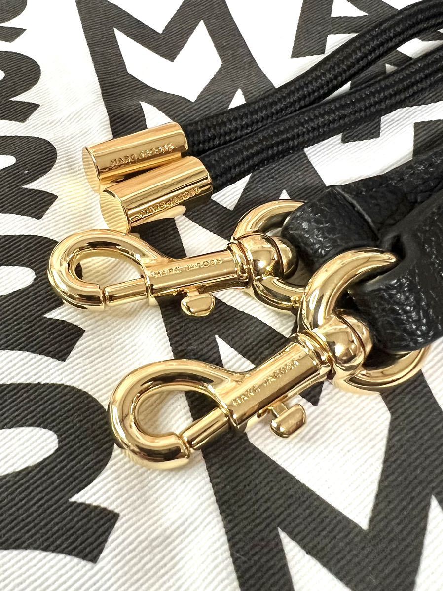MARC JACOBS マークジェイコブス 新作 THE LEATHER BUCKET BAG バケットバッグ ショルダーバッグ 2way H652L01PF22-001 ブラック