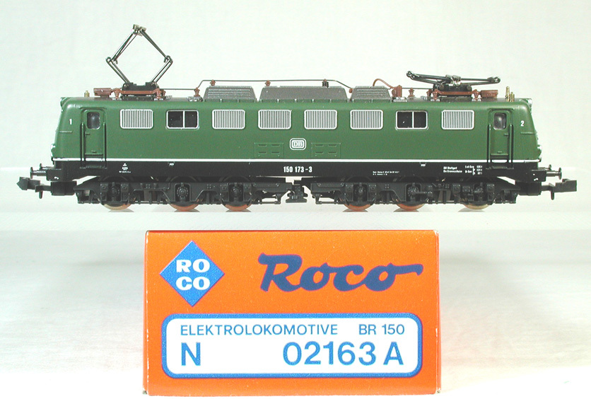 ROCO #2163A ＤＢ （旧西ドイツ国鉄） ＢＲ１５０型電気機関車 （グリーン）  ● 特価 ●の画像1