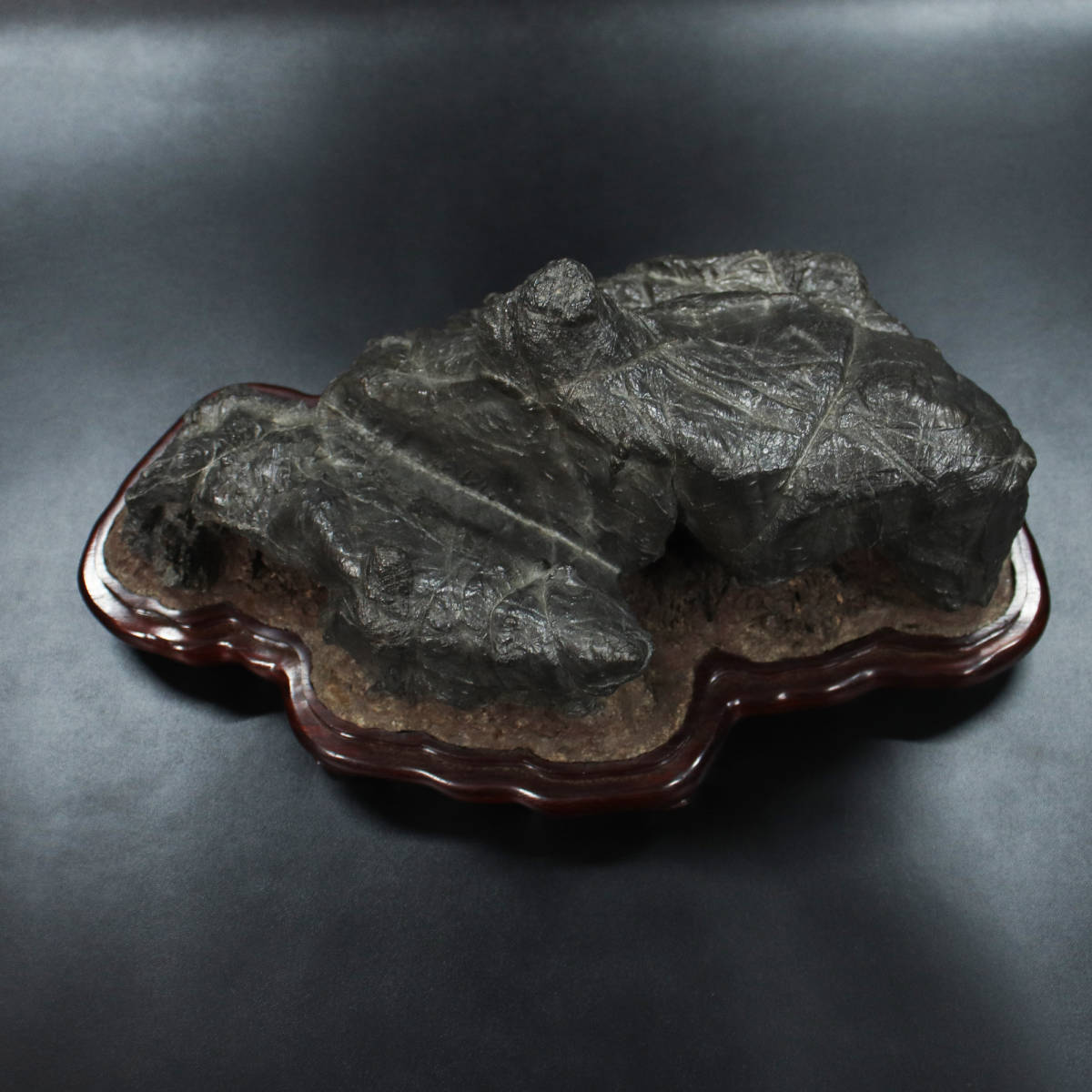 # камень суйсеки / поддон камень / оценка камень #.. камень ( старый . камень ) *....~( коробка документ : Matsumoto . свет ) <230819004>