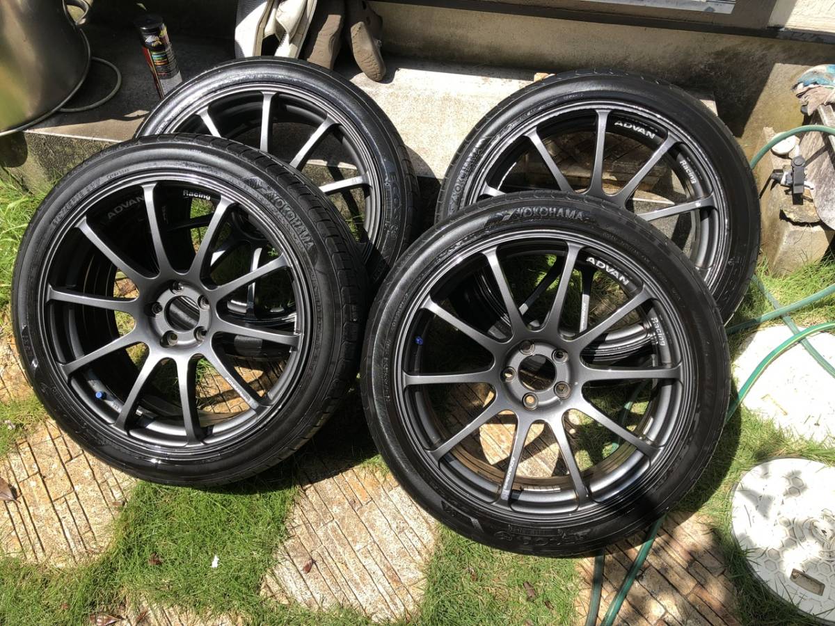 ADVAVN RS YOKOHAMA ECOS 18インチ 7.5J PCD100 215/45/18 2013年製