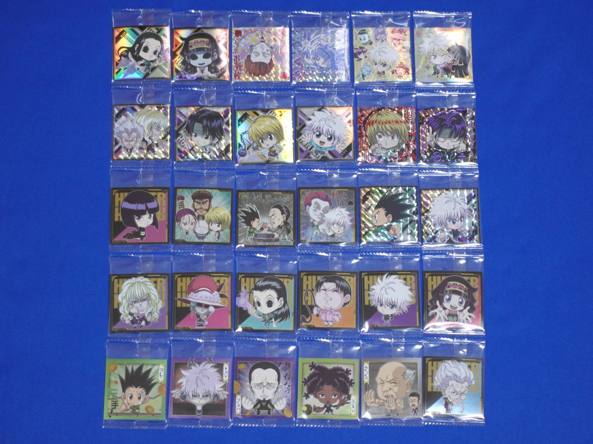 ★ 【送料無料】 全30種 フルコンプ HUNTER×HUNTER シール ウエハース vol.4 ハンター×ハンター ※希望者には外箱・パッケージ付き