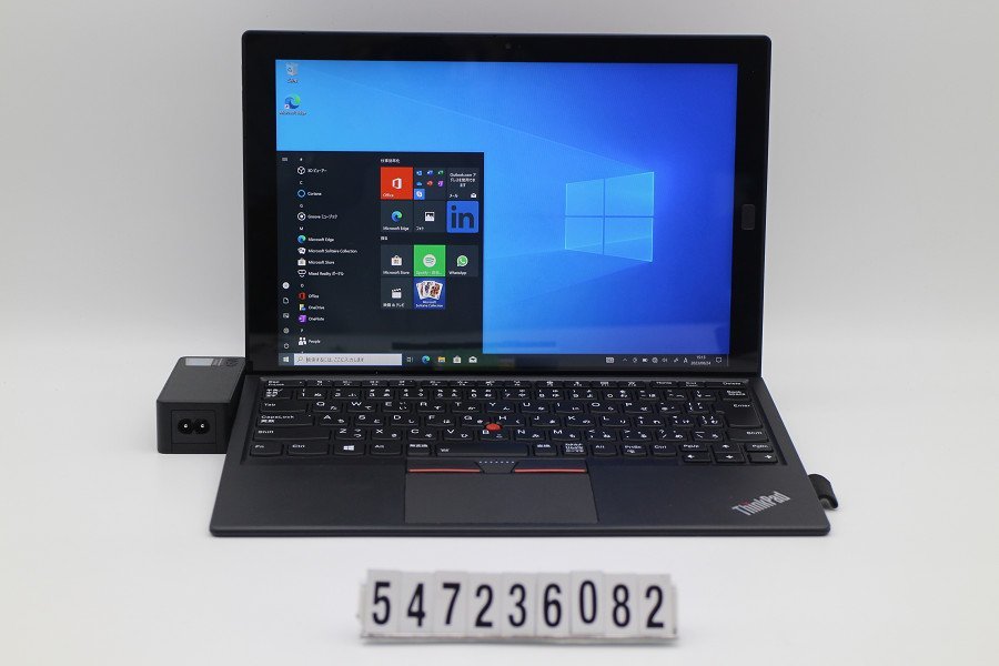 値頃 X1 ThinkPad Lenovo Tablet 【547236082】 タッチパネル/Win10 1.2GHz/8GB/256GB(SSD)/12W/QHD(2160x1440) 7Y54 i5 Core Windows