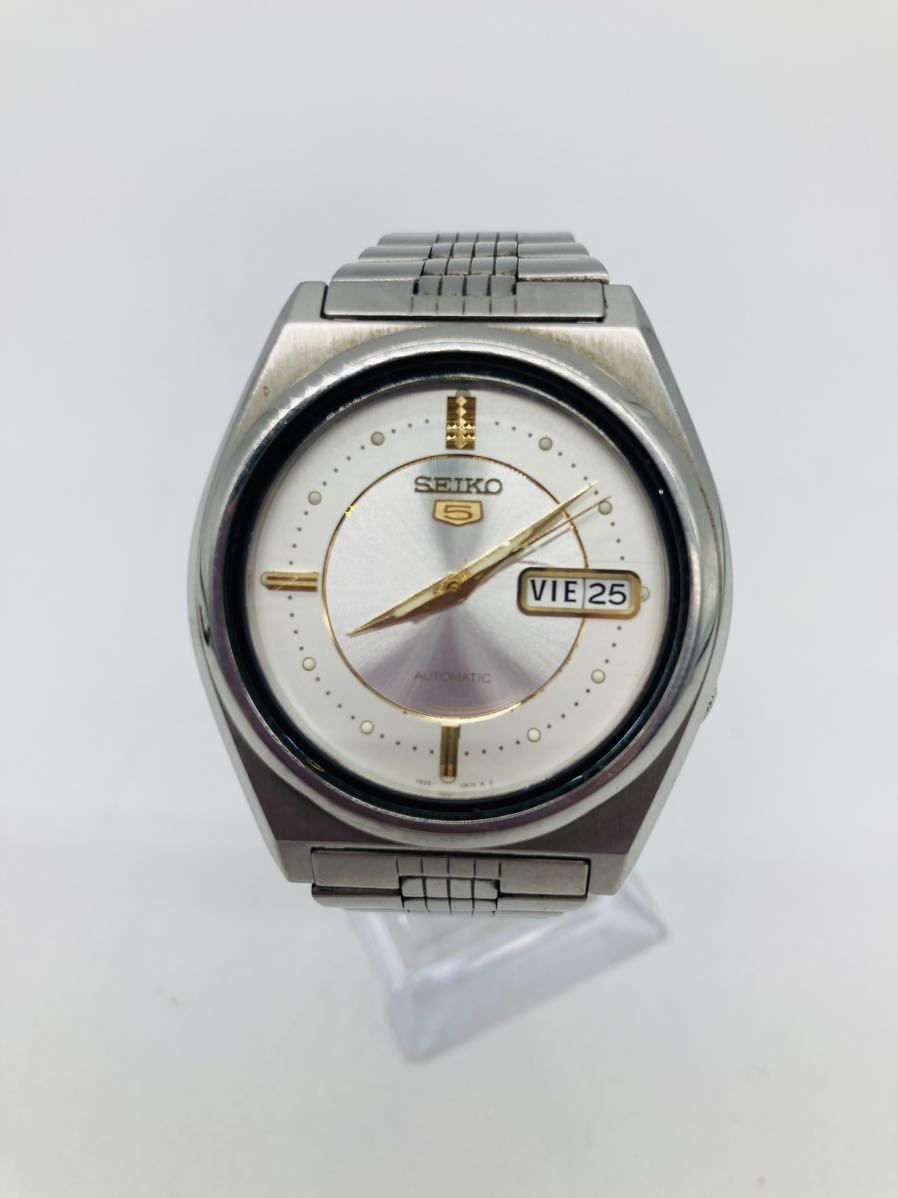 7e59 必見! SEIKO セイコー 5 ファイブ デイデイト 7S26-8760 自動巻き