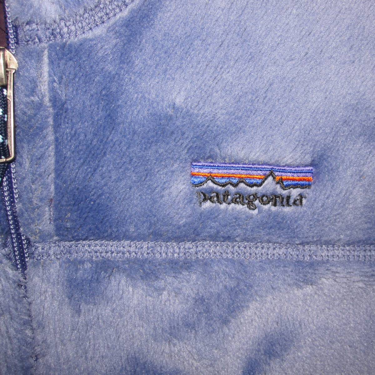 ☆'01 パタゴニア R4 ベスト (XL) ジャズブルー　/ 刺繍タグ / USA製 / ビンテージ / レトロ / r2 R4ジャケット / patagonia