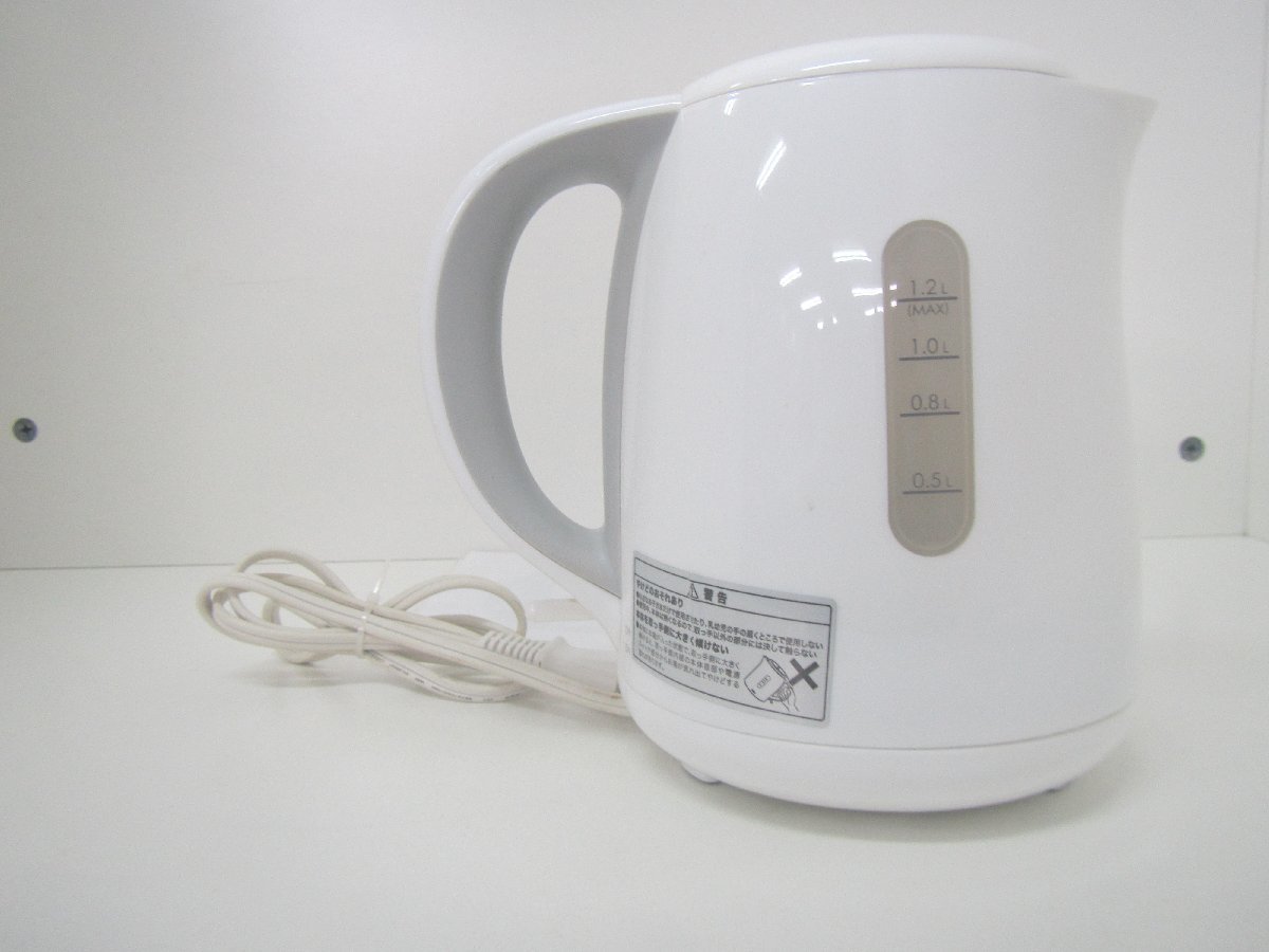 nitoli electric kettle capacity 1.2L 100V50/60Hz 1000W used 