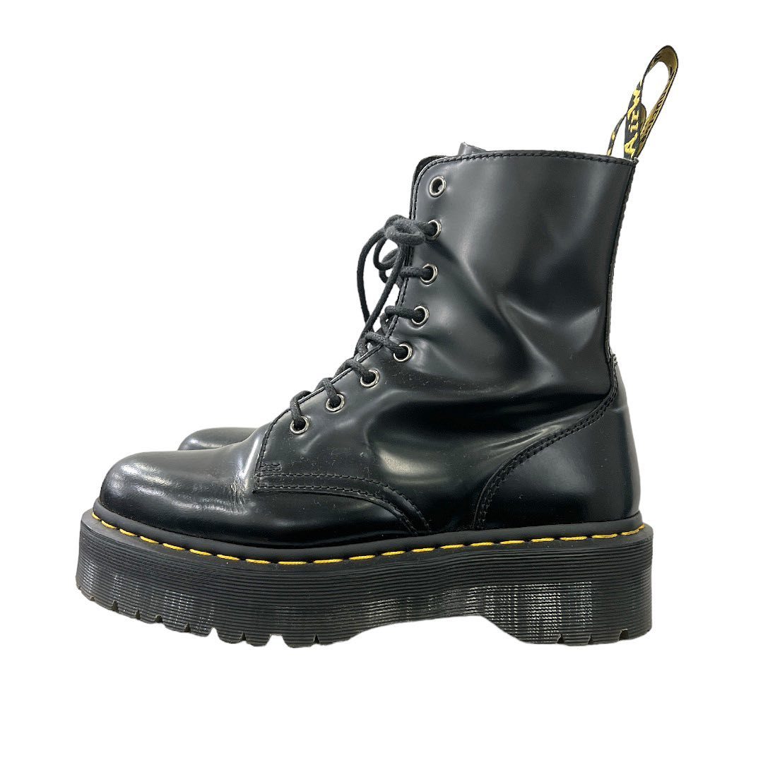 Dr.Martens ドクターマーチン　8Hole 厚底Boots ブラック サイズ:UK7 (26cm)