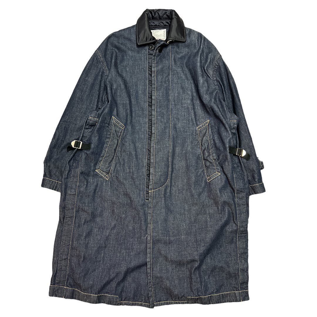 【後払い手数料無料】 sacai サカイ 23SS Denim Docking Coat 濃インディゴ サイズ:2 男性用 【後払い手数料無料】 sacai サカイ 23SS Denim Docking Coat 濃インディゴ サイズ:2 男性用