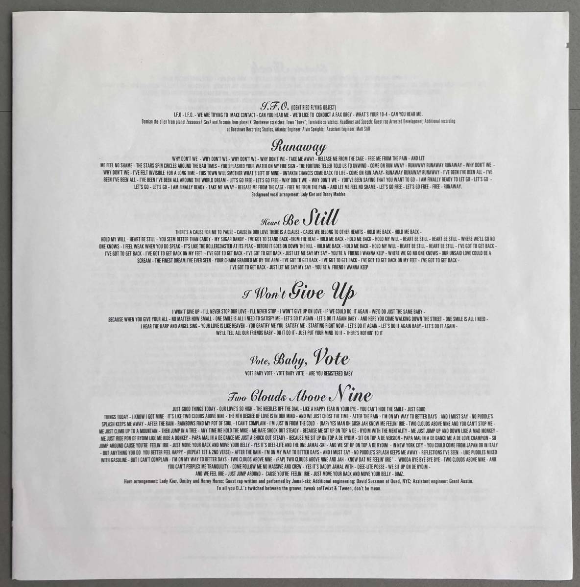 Deee-Lite Infinity Within 2LP ライナー有り ディー・ライト　テイトウワ　Towa Tei_画像9