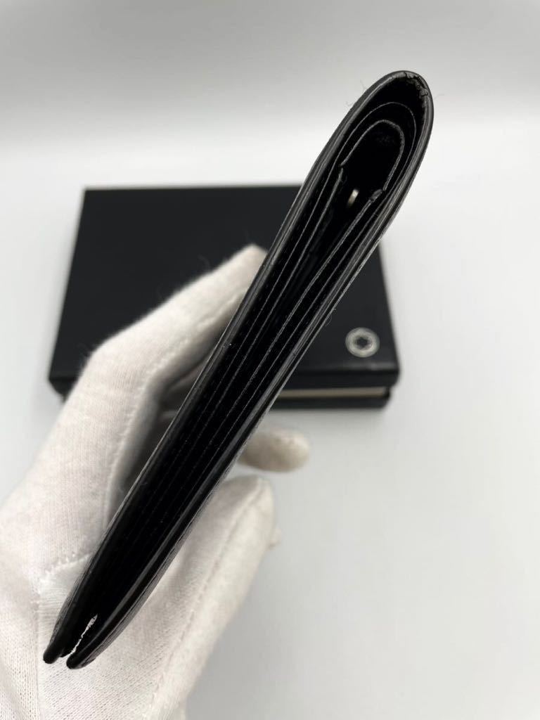 モンブラン マネークリップ　ウェストサイド　ブラック　美品　二つ折り財布　カードケース　メンズ