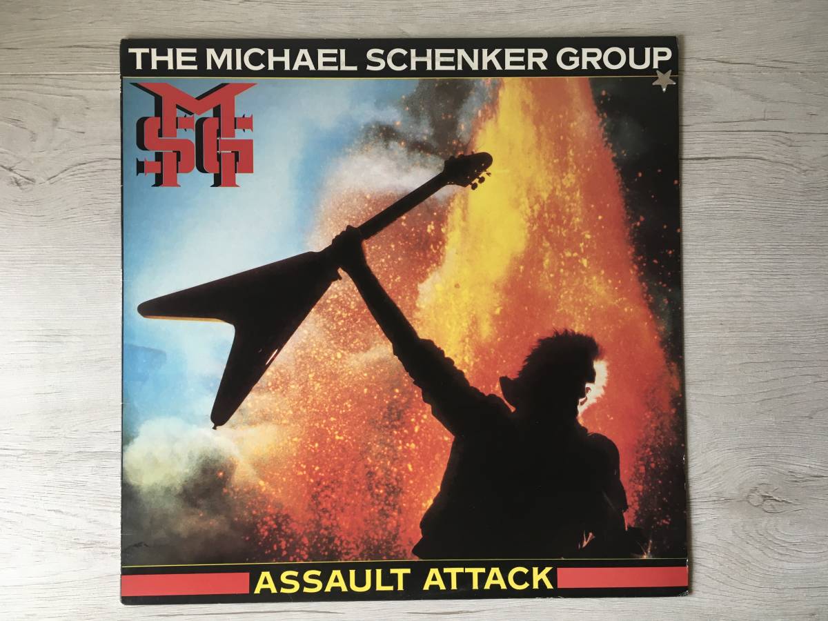 THE MICHAEL SHENKER GROUP ASSAULT ATTACK オーストラリア盤　PROMO バイオグラフィー_画像1