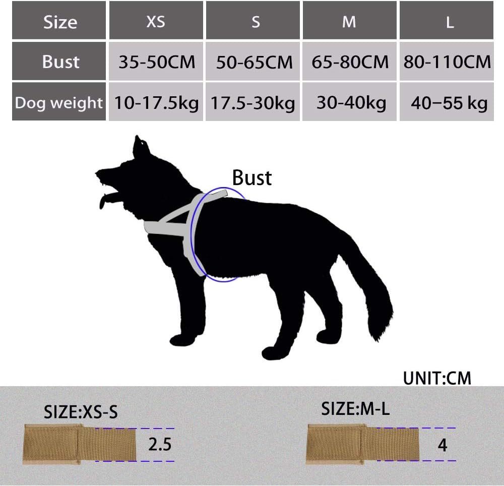 EXCELLENT ELITE SPANKER ハーネス 犬 ナイロン製 ハーネス 犬 小型 着脱簡単 引っ張り防止ハーネス ハンドル付き 犬 ハーネス Mサイズ_画像3