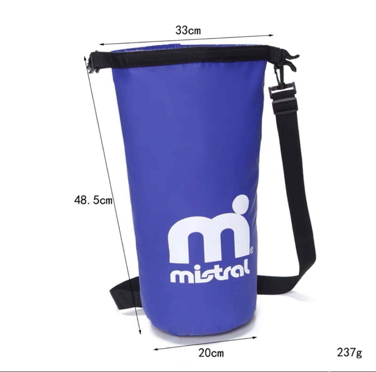 mistrol 防水 PVC 10L ドラム バッグ アウトドア バケツ 防災