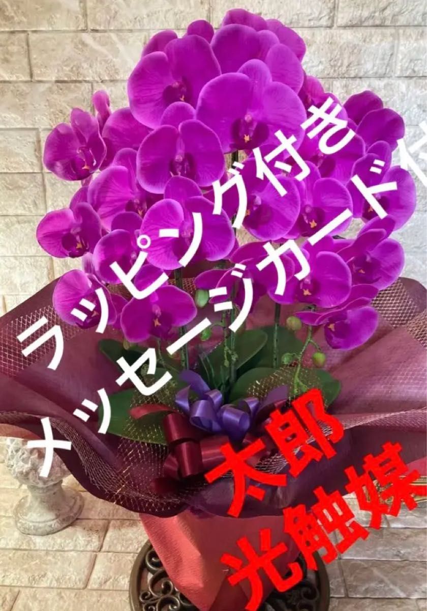 光触媒 人工観葉植物 ウォールグリーン フェイク フラワー リアル胡蝶