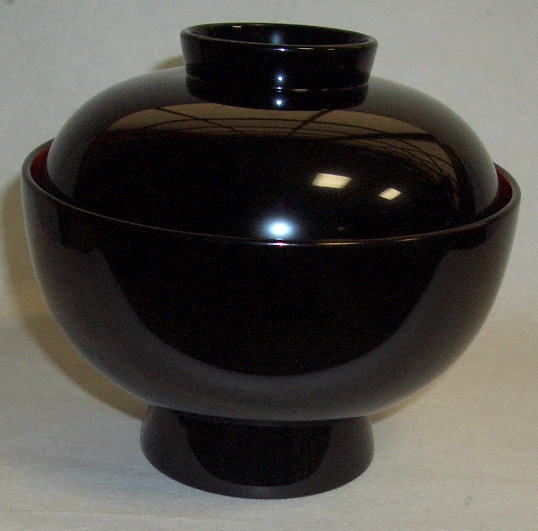  Echizen lacquer ware # Echizen paint .. bowl black inside .[1 customer ]* domestic production * natural tree *book@ lacquer [ new goods ]