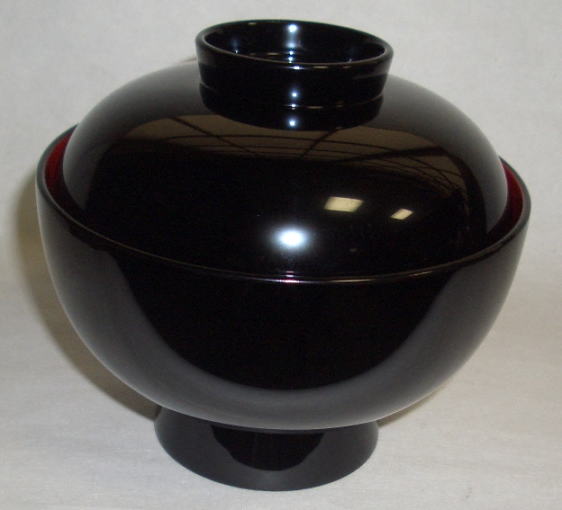  Echizen lacquer ware # Echizen paint .. bowl black inside .[1 customer ]* domestic production * natural tree *book@ lacquer [ new goods ]