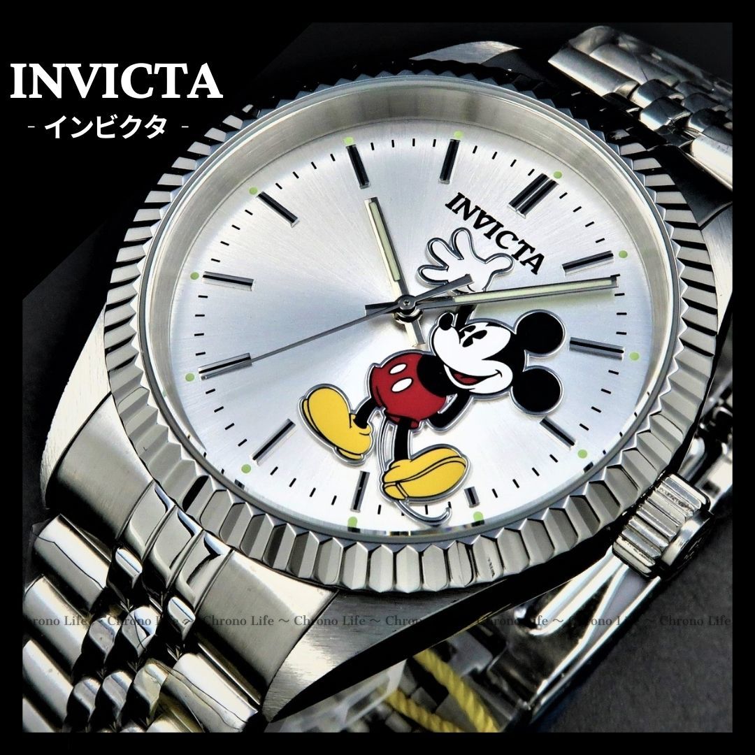 世界限定★ミッキーマウスモデル INVICTA Disney 37850　インビクタ　ディズニー