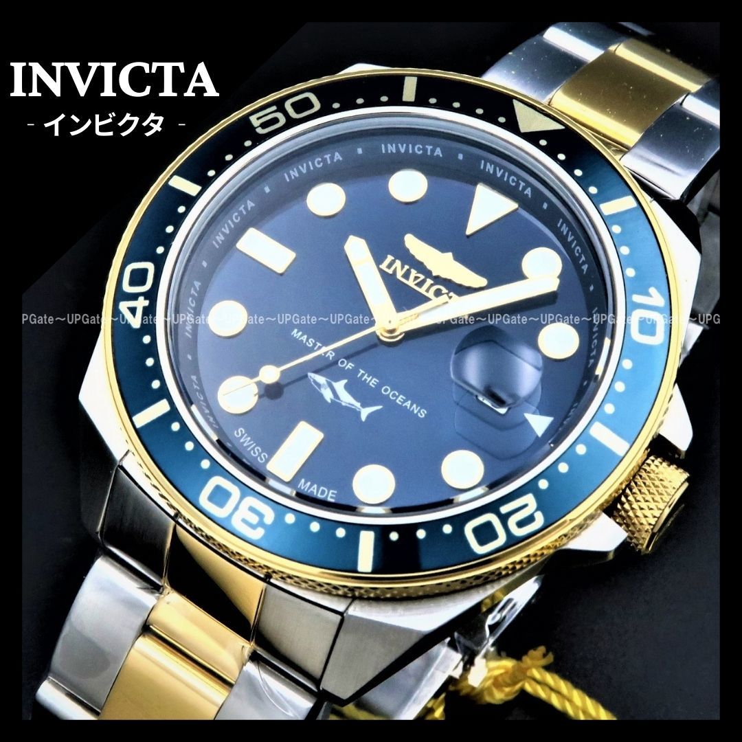再再販! 本格☆スイス・メイドモデル INVICTA 39872 インビクタ プロ