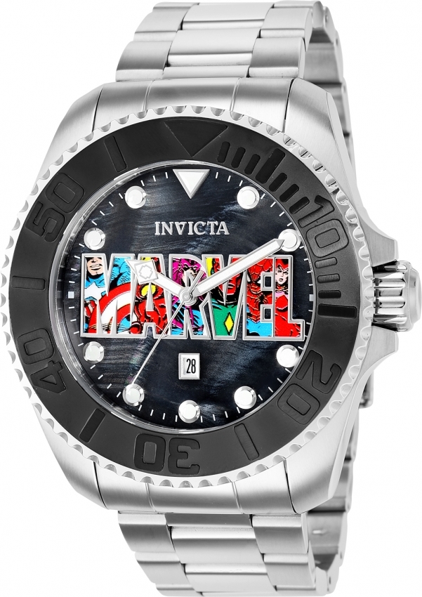 翌日発送可能】 限定モデル☆マーベル・ヒーロー☆ロゴ INVICTA