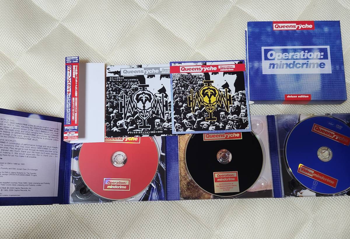 クイーンズライチ オペレーション：マインドクライム　デラックス・エディション［2CD+DVD］初回限定盤_画像2