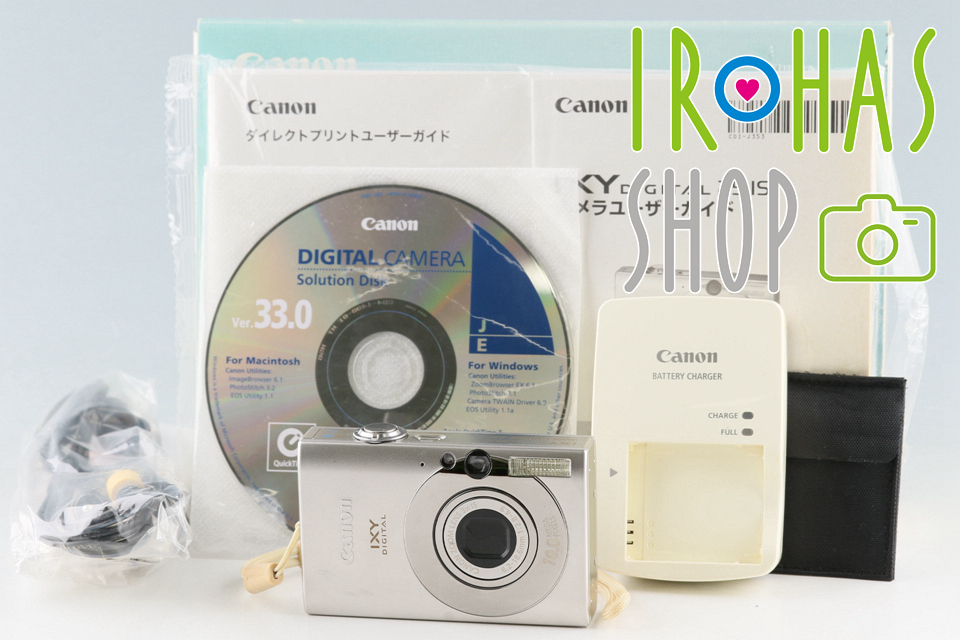 2022人気No.1の 25 IXY Canon IS #48528L3 Box With Camera Digital