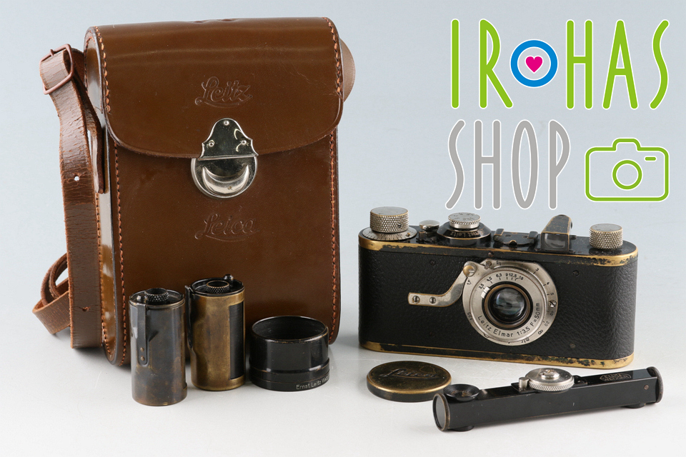 超人気高品質 Leitz Leica Model #48547T Rangefinder + F/3.5 50mm Elmar A ライカ