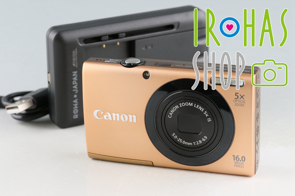 超歓迎された Canon Power Shot A3400 IS Digital Camera #48562D5