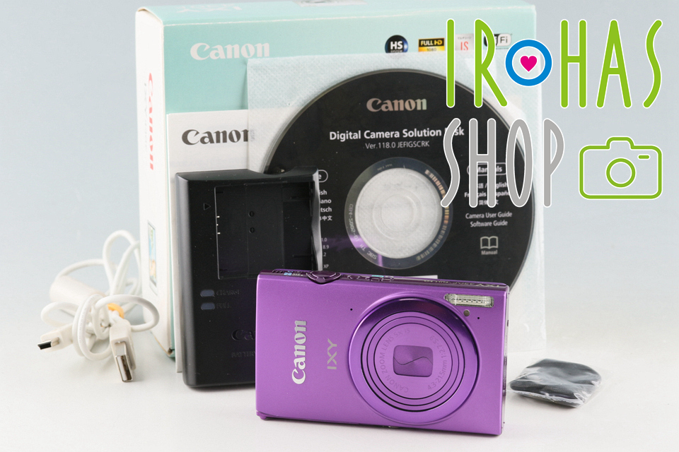 高価値セリー Canon IXY 430F Digital Camera With Box #48928L3