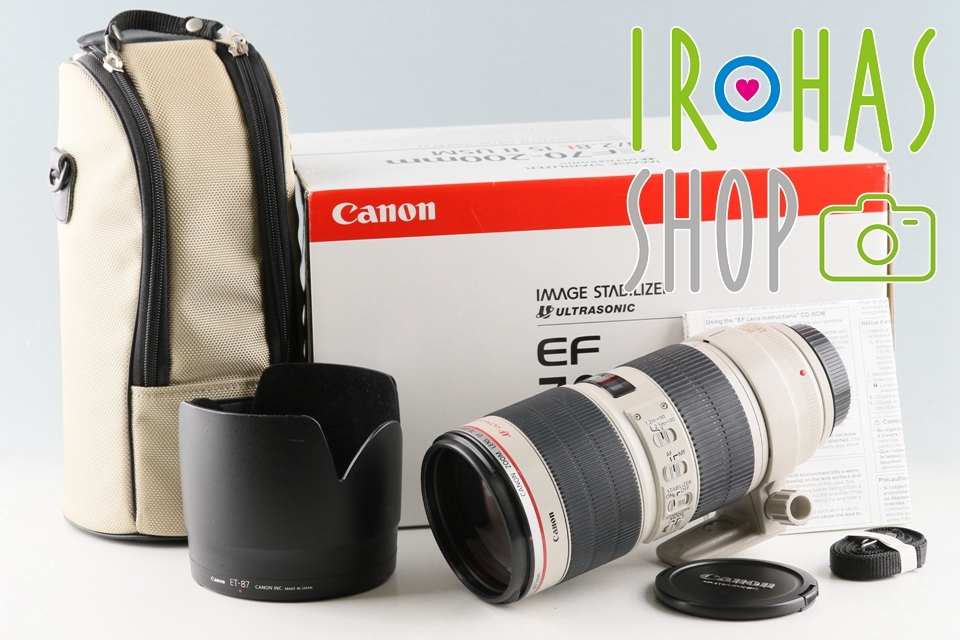 お気に入りの Canon Zoom #48997L2 Box With Lens USM II IS L F/2.8
