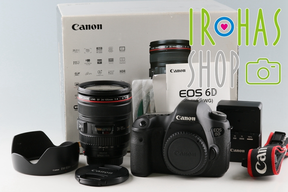 売り切れ必至！ L F/4 24-105mm Zoom EF + 6D EOS Canon IS #48944L3