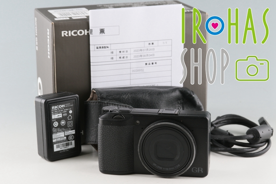 25％OFF】 Digital III GR Ricoh Camera #48935L9 Box With リコー