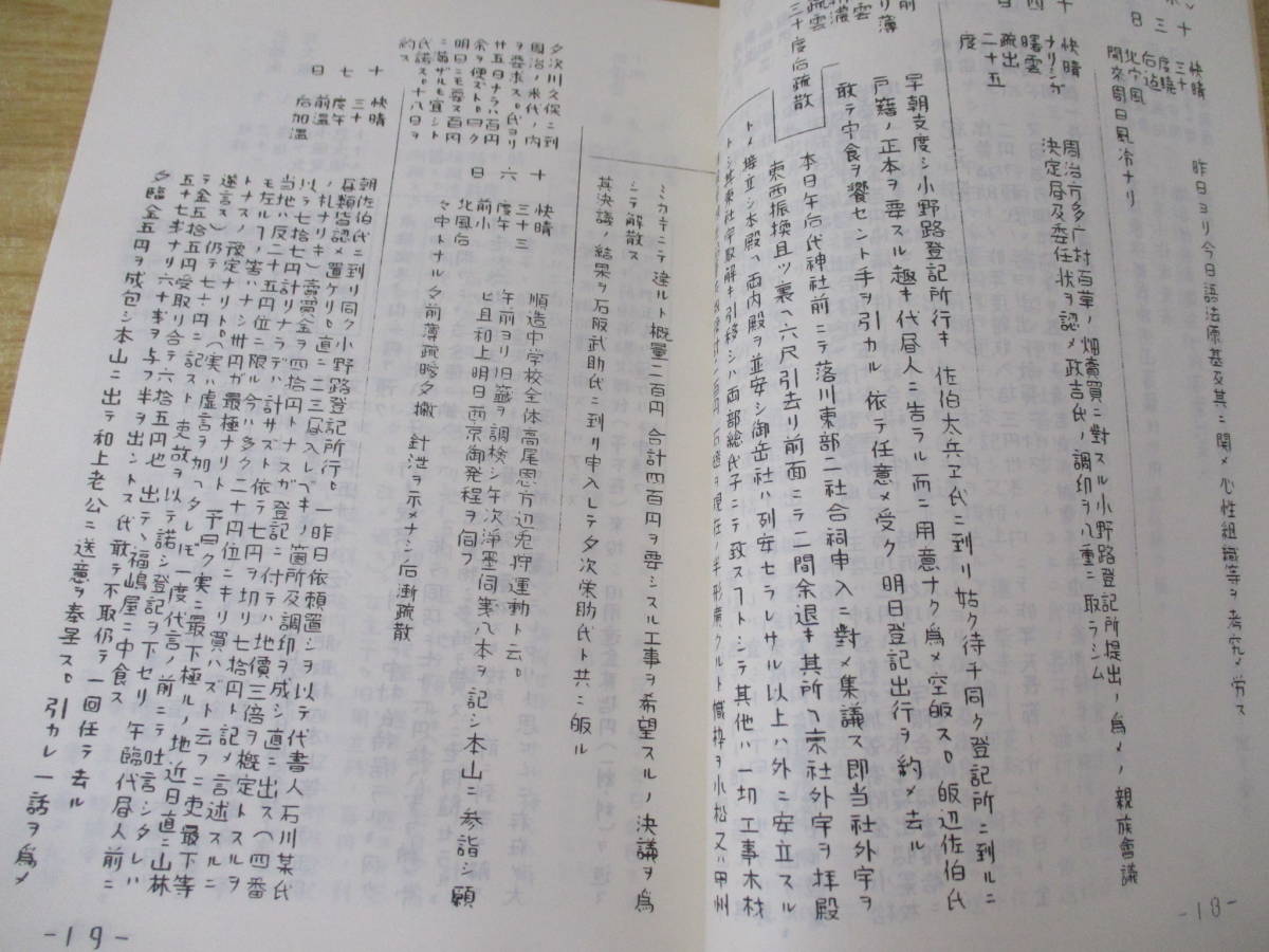 b6-2（五十子敬斎日記）11冊セット 明治42年～大正9年 まとめ売り 日野市 歴史 文化の画像6