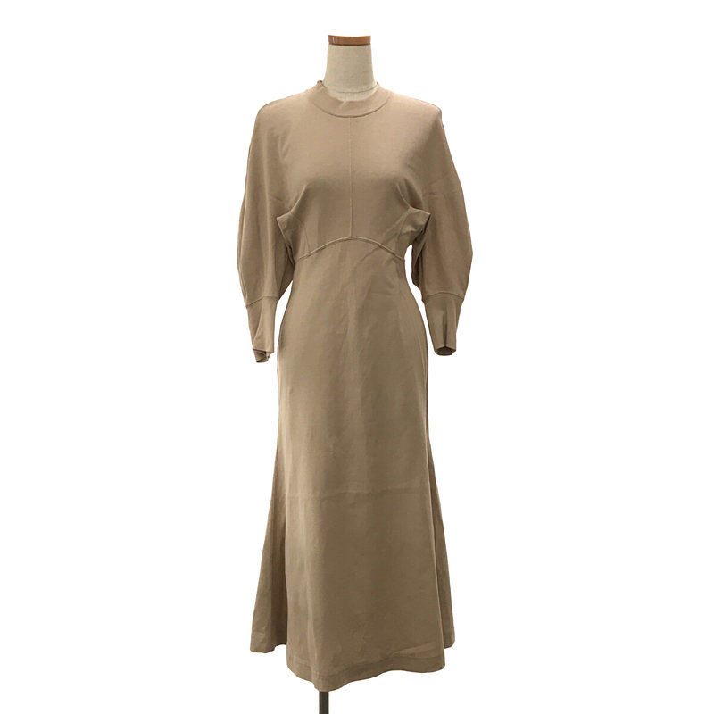 Mame Kurogouchi / マメクロゴウチ | 2022SS | Classic Cotton Dress / クラシック コットン ドレスワンピース | 1 | ベージュ