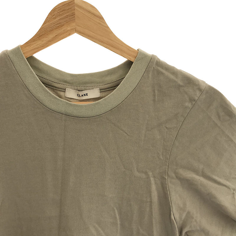 CLANE /klane| SCOOP SL COMPACT TOPS T-shirt | 1 | mint green | lady's 