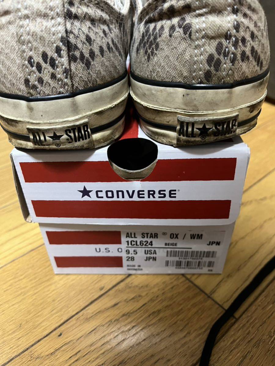 WACKO MARIA × CONVERSE ALL STAR OX ワコマリア コンバース WACKO MARIA × CONVERSE ALL STAR OX ワコマリア コンバース