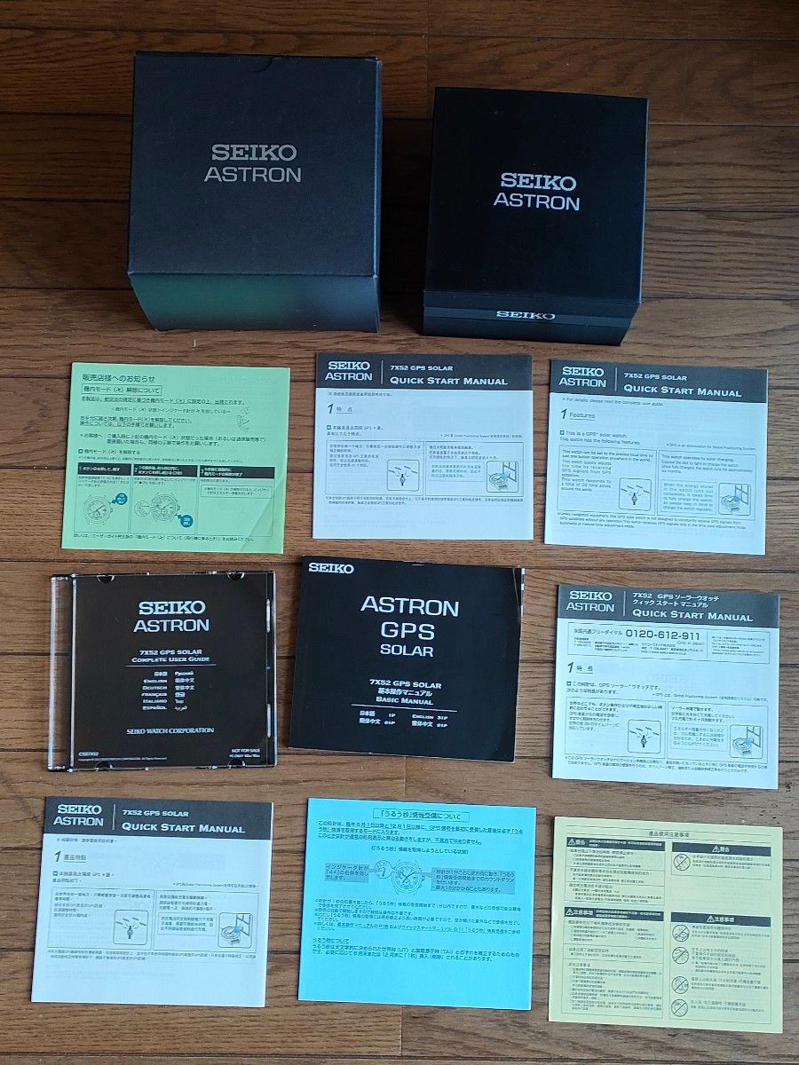 セイコー アストロン GPSソーラー チタニウム ワールドタイム SBXA015