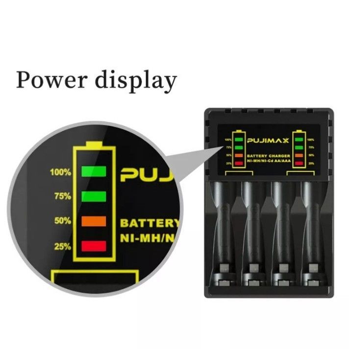  prompt decision unused single 3 single 4 battery USB charger multi slot 4 slot sudden speed charge nikado( nickel kadomium) nickel water element 