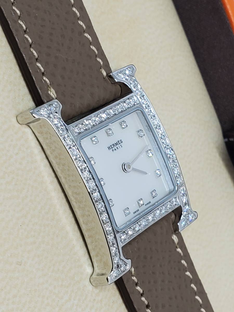 (ブランドロゴ)の人気ランキング Yahoo!オークション Hウォッチ 【エルメス】参考定価132万円 - Hウォッチ