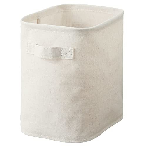  Muji Ryohin soft box middle width 18.5× depth 26× height 26cm polyester flax rectangle half 12428893