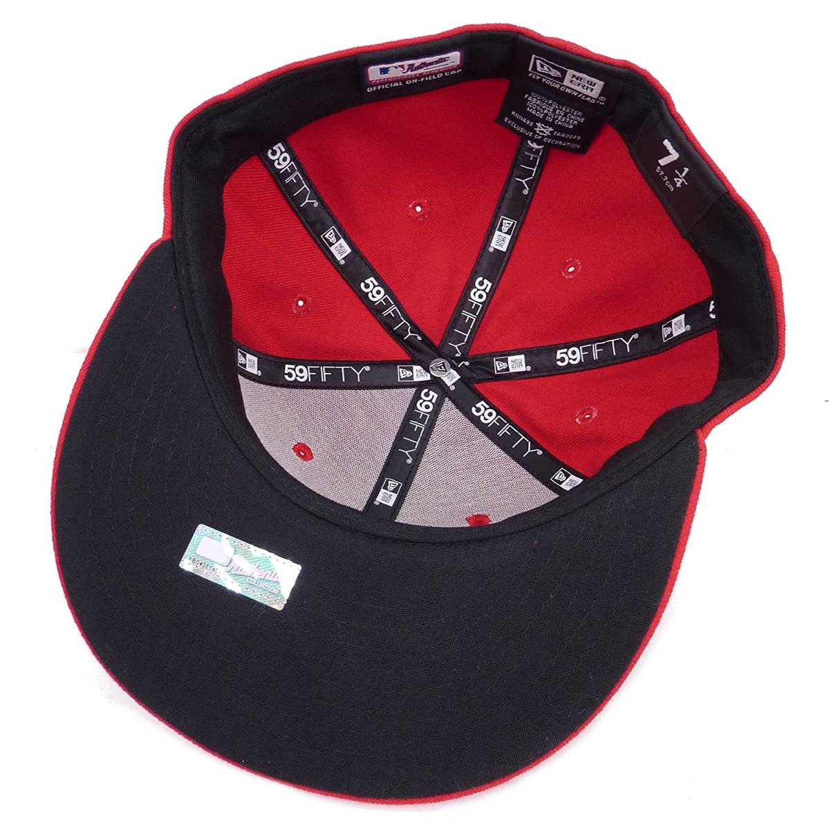 New Era ニューエラ MLB Cincinnati Reds シンシナティ レッズ ベースボールキャップ（レッド）( 7 1/8 56.8cm)【並行輸入品】