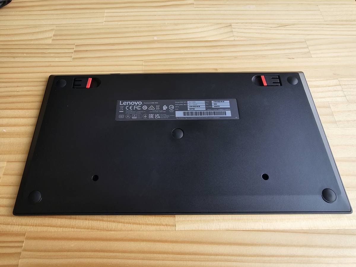 レノボ・ジャパン 有線 ThinkPad トラックポイント・キーボード - 日本語 0B47208_画像4