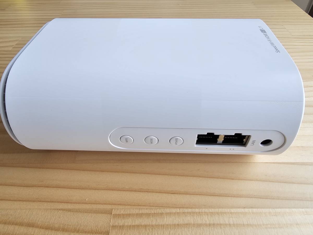 UQ WiMAX ZTE Corporation Speed Wi-Fi HOME 5G L11 ホワイト_画像5