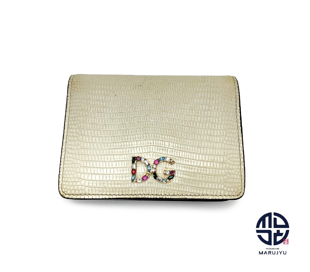 DOLCE＆GABBANA ドルチェ＆ガッバーナ D＆G 2つ折りコンパクト財布 サイフ_画像1